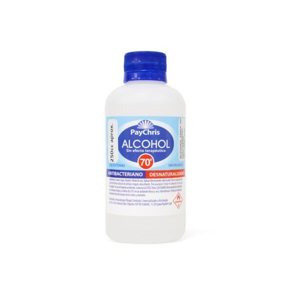 Alcohol 70° 250Cc Paychris