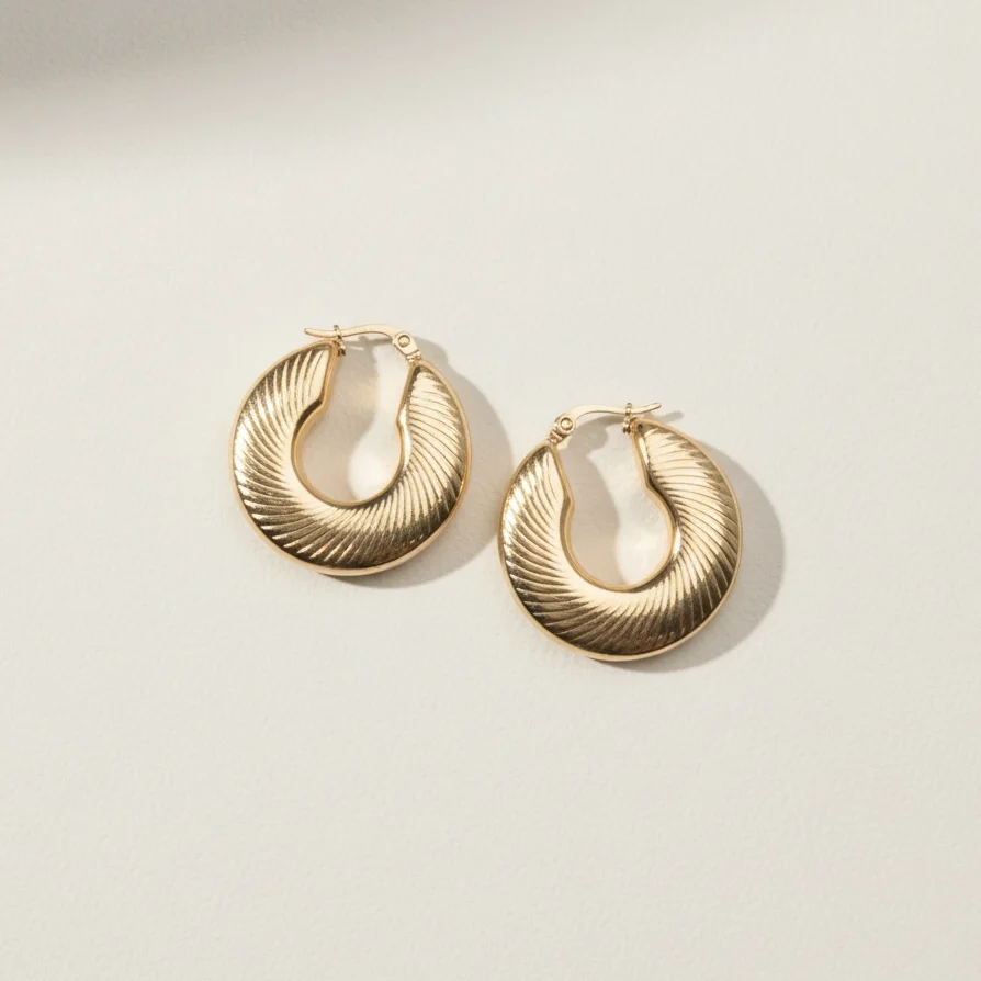 Argollas Golden Ripple