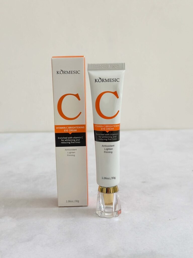 Crema iluminadora para ojos con vitamina C