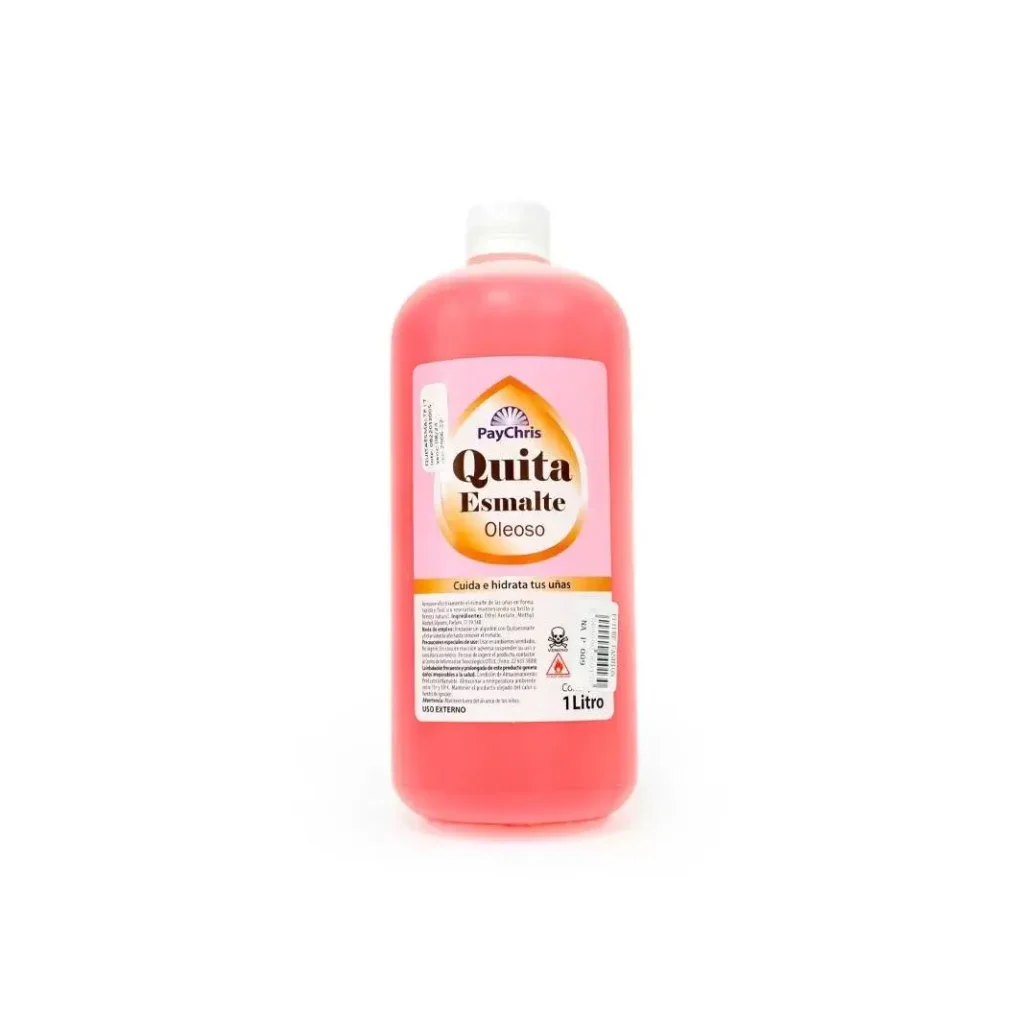 Quita Esmalte Oleoso 1Lt Paychris