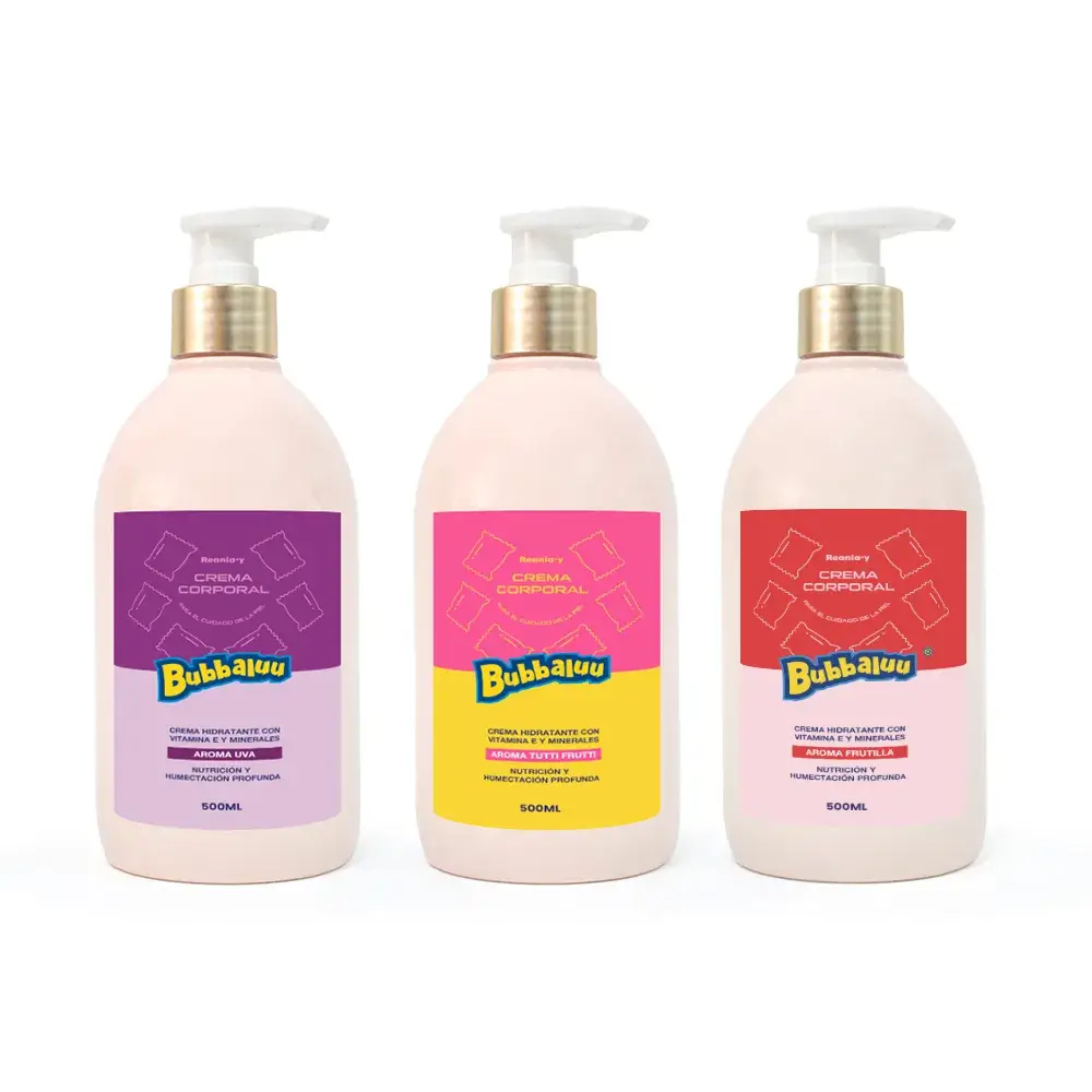 Crema Corporal Hidratante Bubbaluu 500Ml