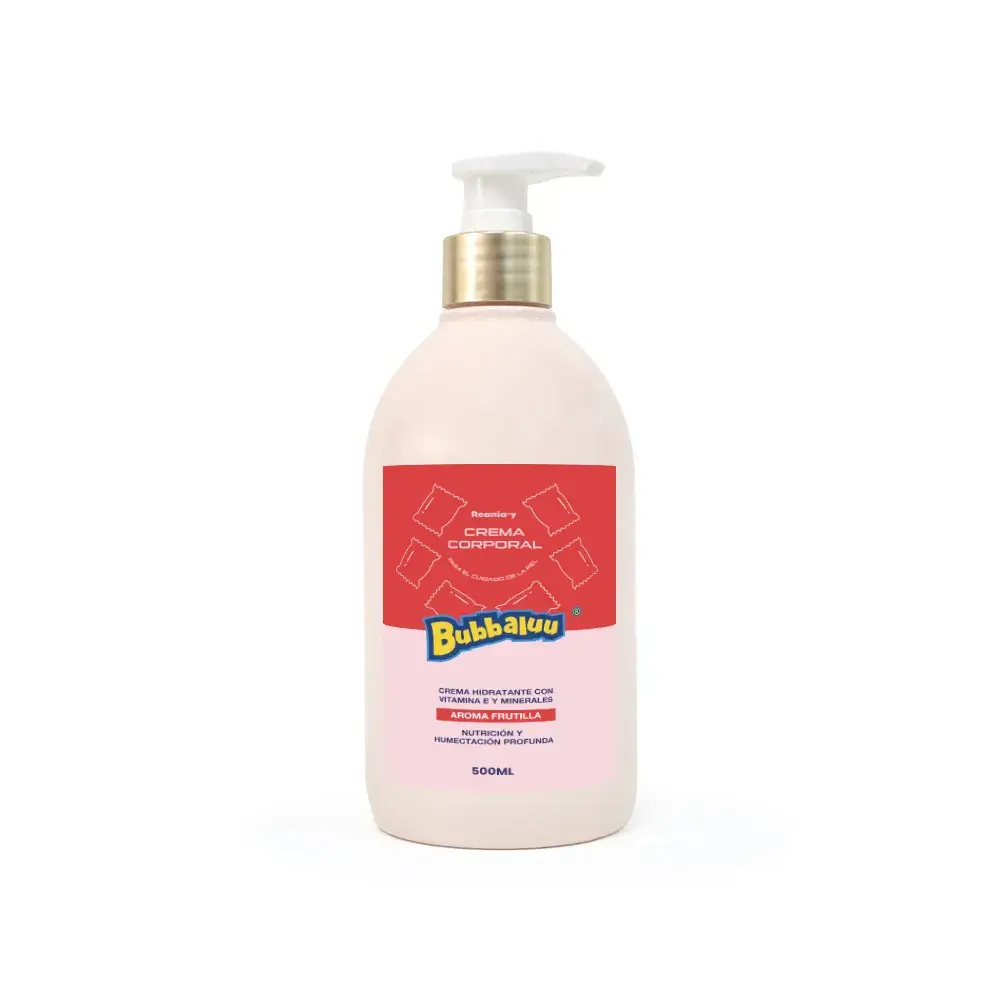 Crema Corporal Hidratante Bubbaluu 500Ml