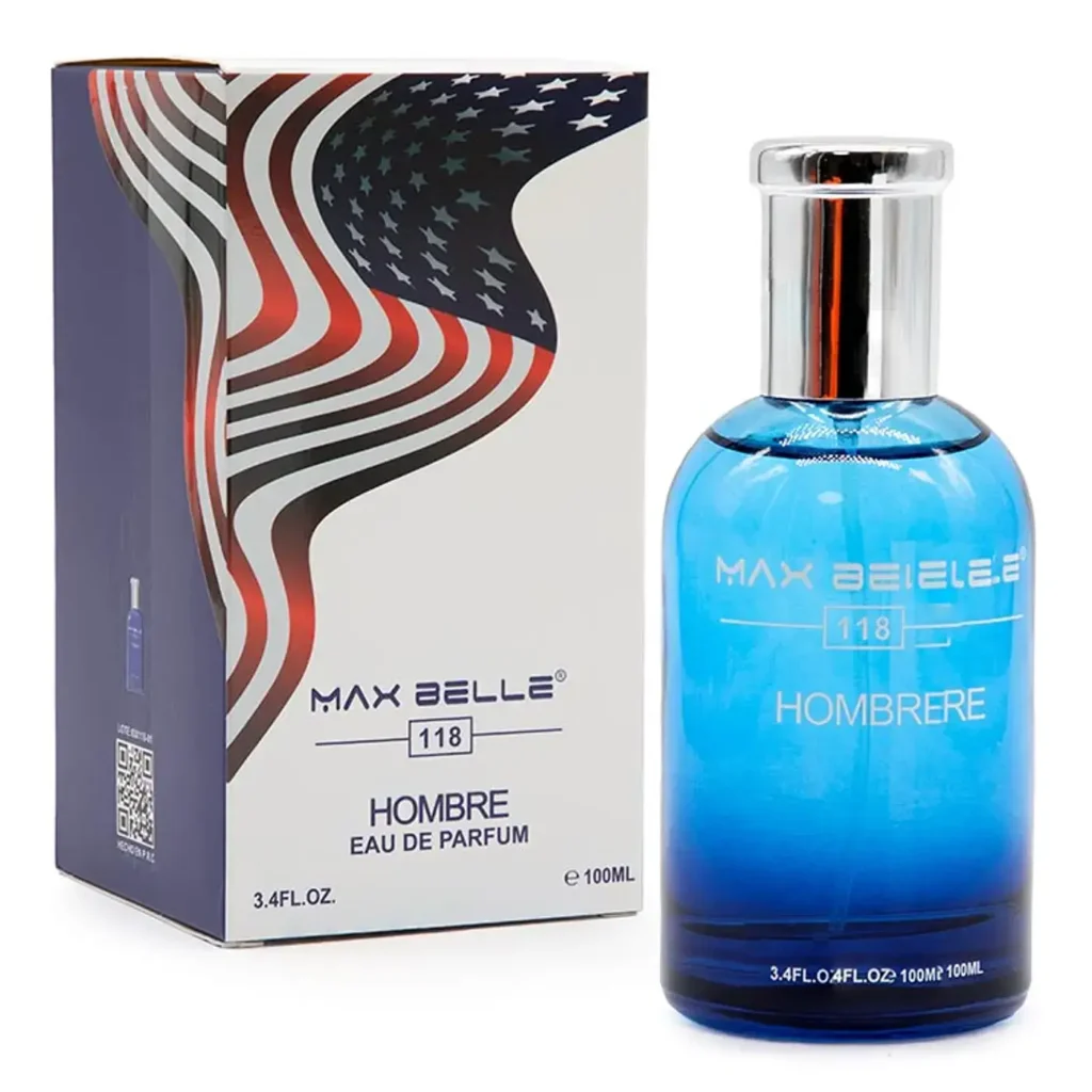 Perfume de hombre Max belle 118