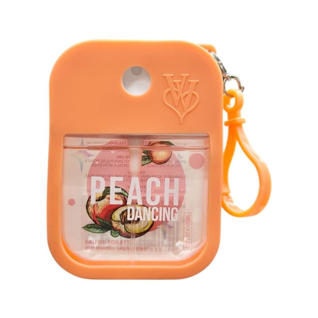 Perfume de cartera con colgante VV