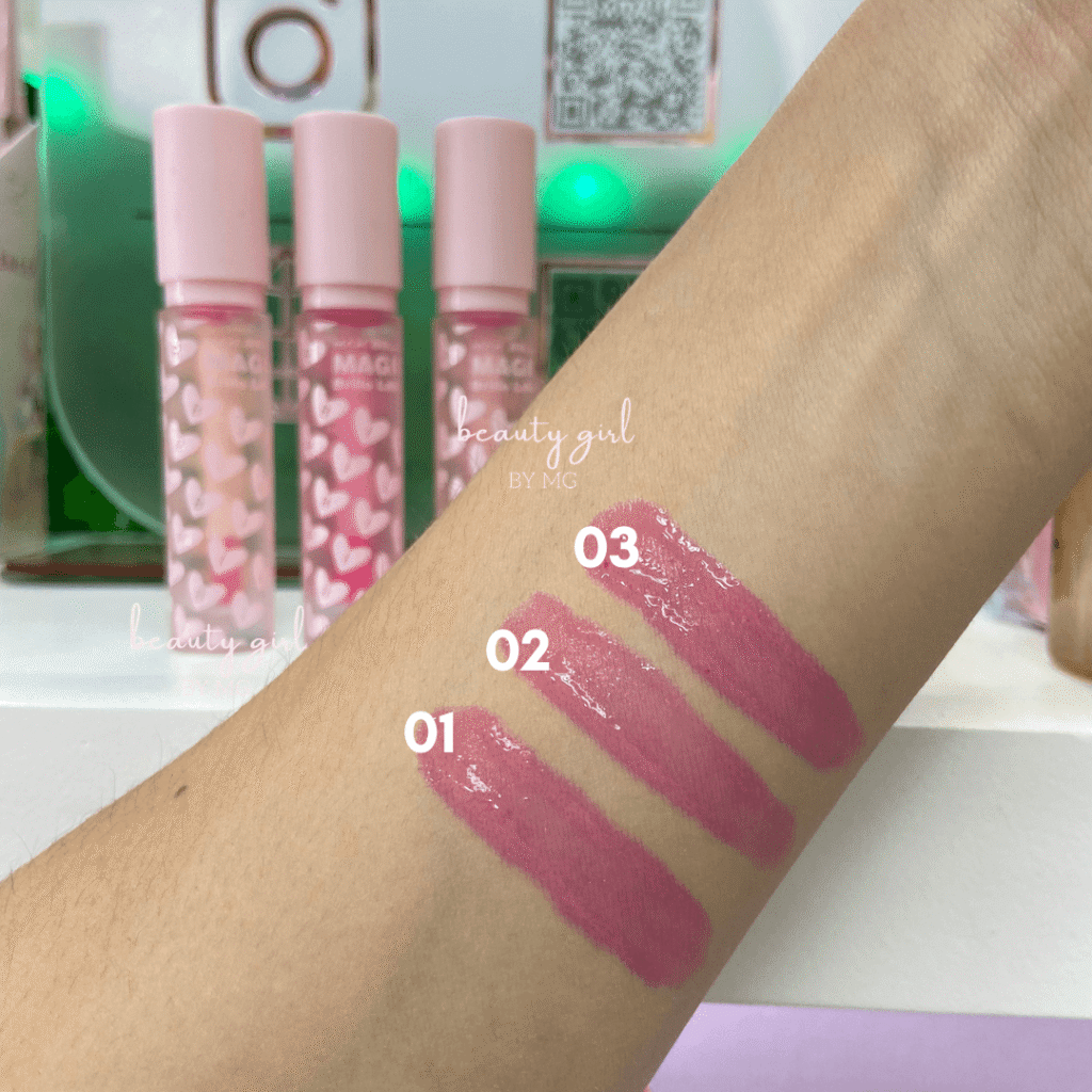 Brillo Labial Magico Corazones