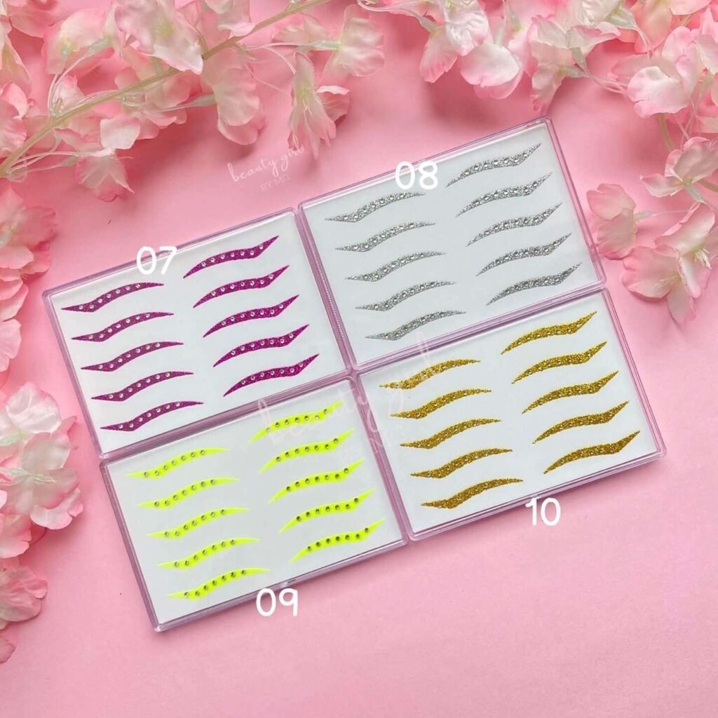 Delineado Sticker Glitter